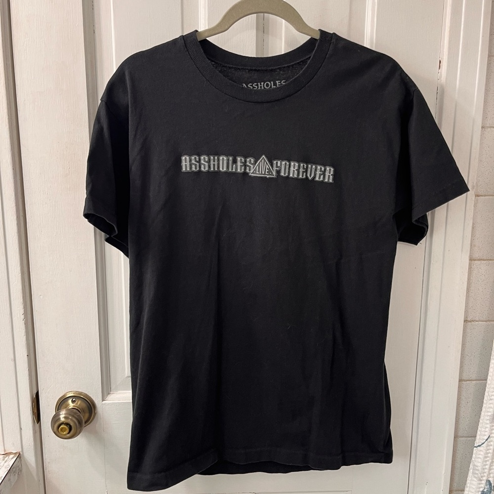 Men's Black Graphic Tee by Assholes Forever